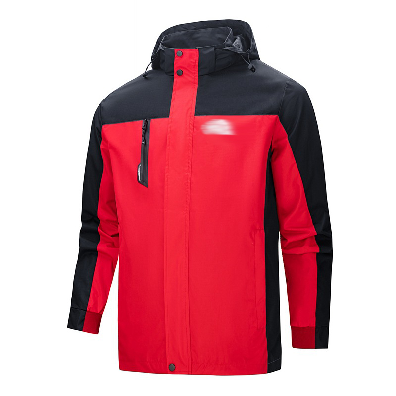 

outdoor coat men windbreaker jacket thin breathable cycling waterproof mountaineering fishing clothes 64A2, Black