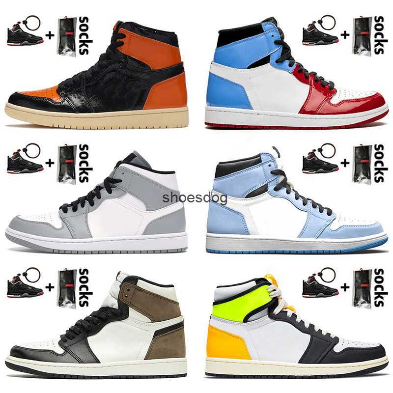 

Hot Selling Barely Orange Basketball Shoes Men Women Junpman 1 1s Light Smoke Grey White Shadow Retro High OG Bio Hack Trainers Sneakers, #19 high og black gold 36-46