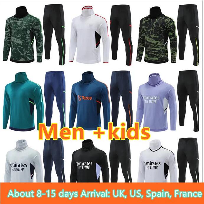 

Bayernes Football Tracksuit High collar 2022 survetement chandal tuta giacca 22 23 Man and kids soccer training jogging