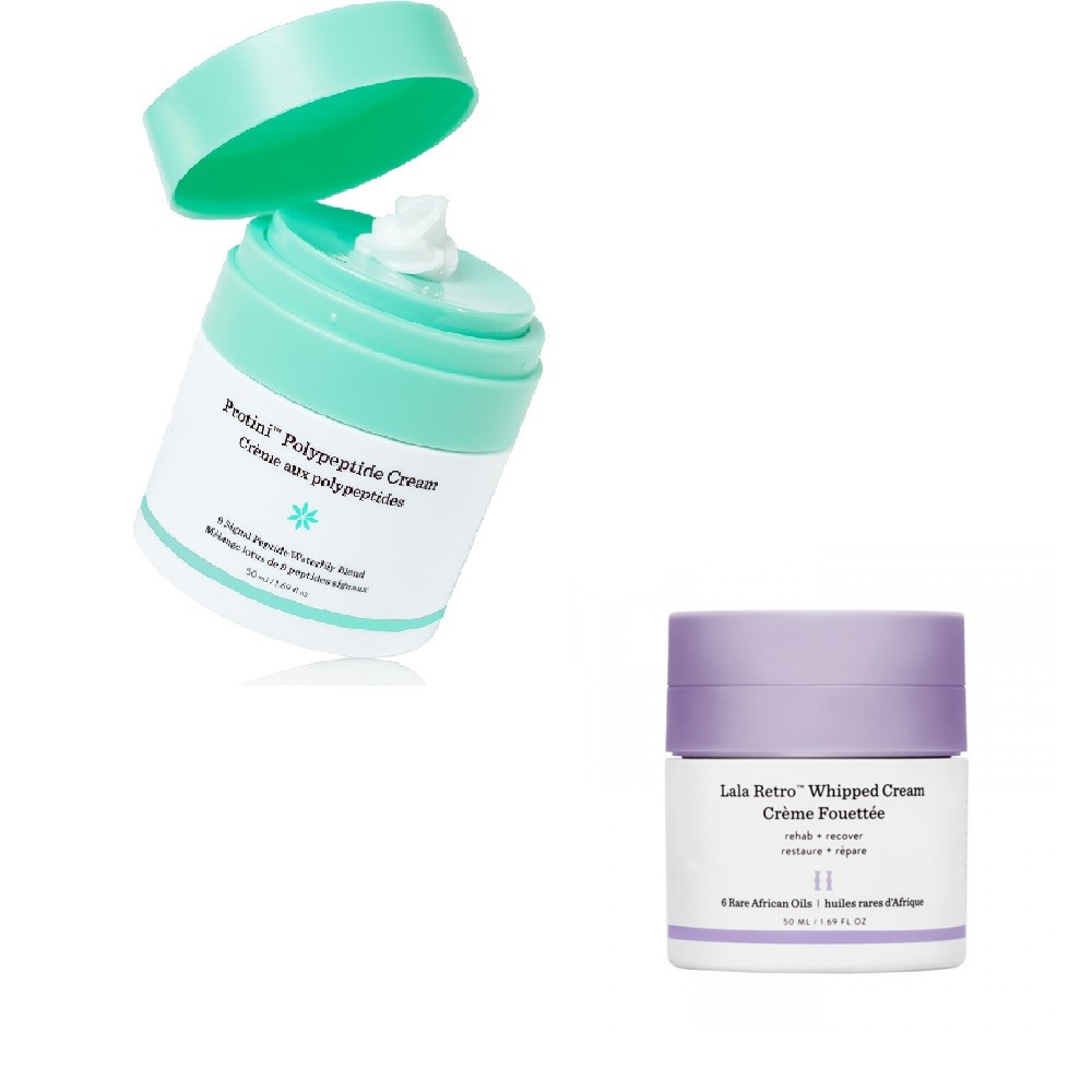 

Face Cream Primer Protini Lala Retro Moisturized Skin Care Creme 50ML Facial Nourished Repaired Moisturizing Creamy Lotion Free UPS/DHL, White