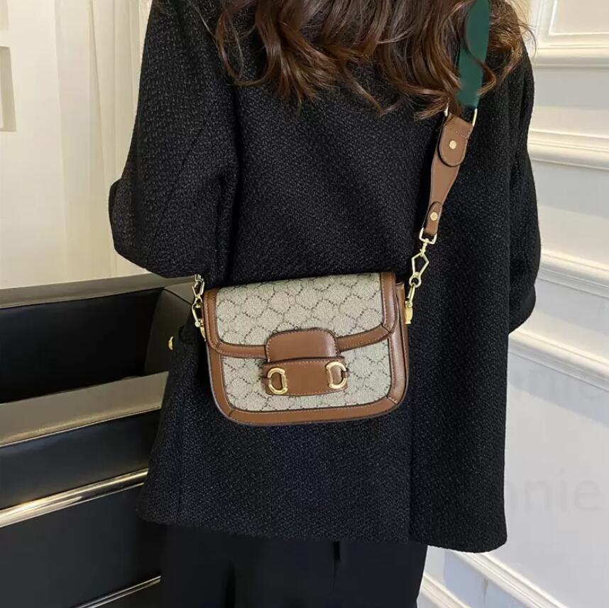 

Pretty 7A Quality Luxurys Designers Shoulder Bags Handbag Messenger Women Totes Fashion Vintage Handbags Printed Flower Crossbody Clutch Wallet Genuine leather, White