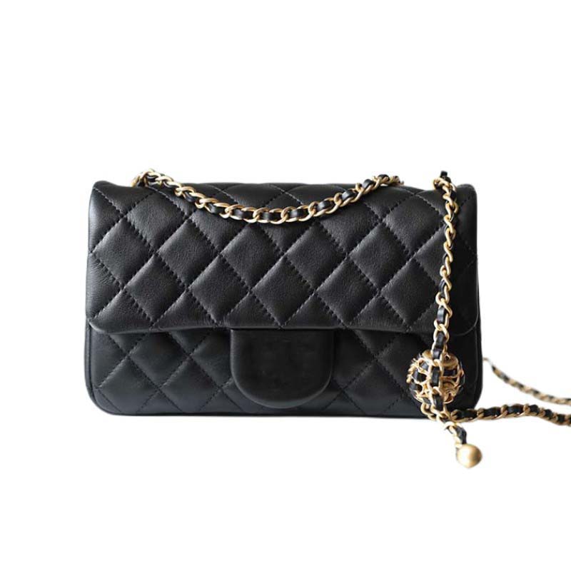 

Womens bags luxurys designer bag shoulder bag handbags purse fashion handbag shoulders chains purses messenger high grade new ladies crossbody classic, Black