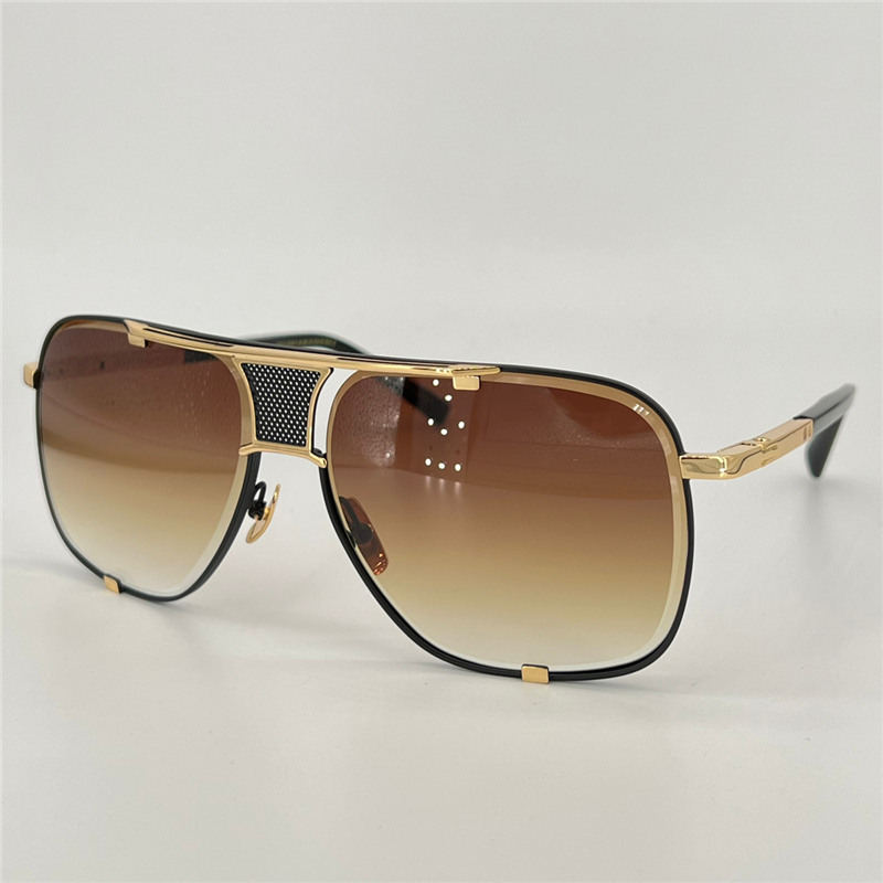 

M FIVE Summer Sunglasses For Men and Women style Anti-Ultraviolet Retro Plate square Full Frame fashion Eyeglasses Random Box