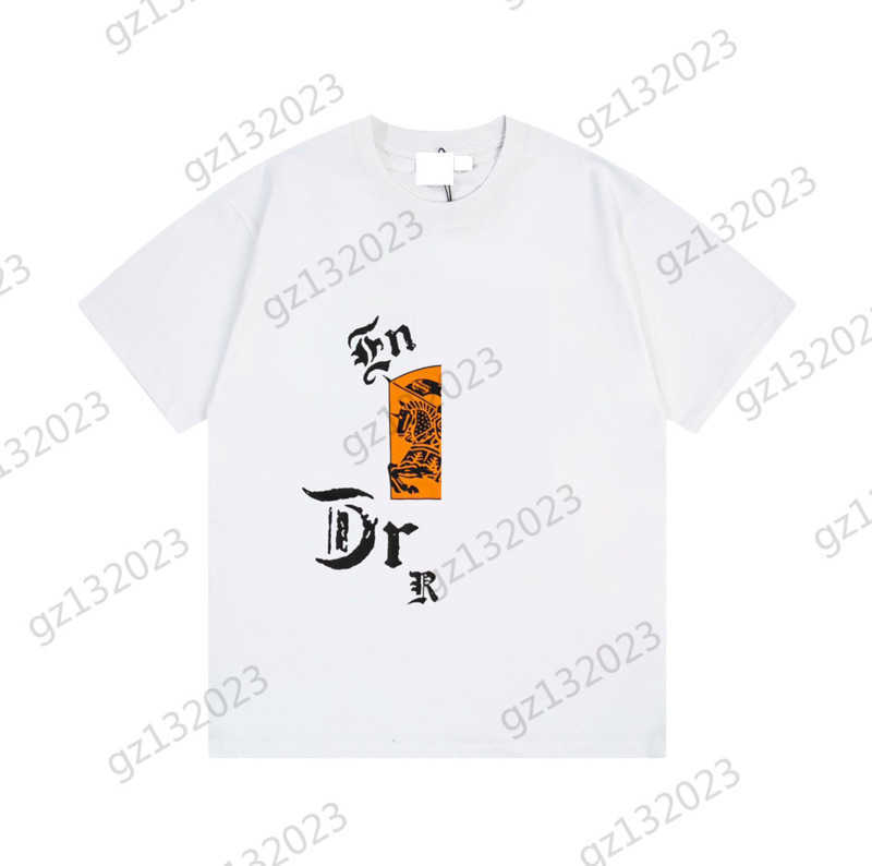 

Women Shirt T-shirts Color Warhorse Print Short Sleeve T-shirt Unisex Style Loose Breathable Slim Cotton Designer Top Spring Summer Womens Clothes 1970