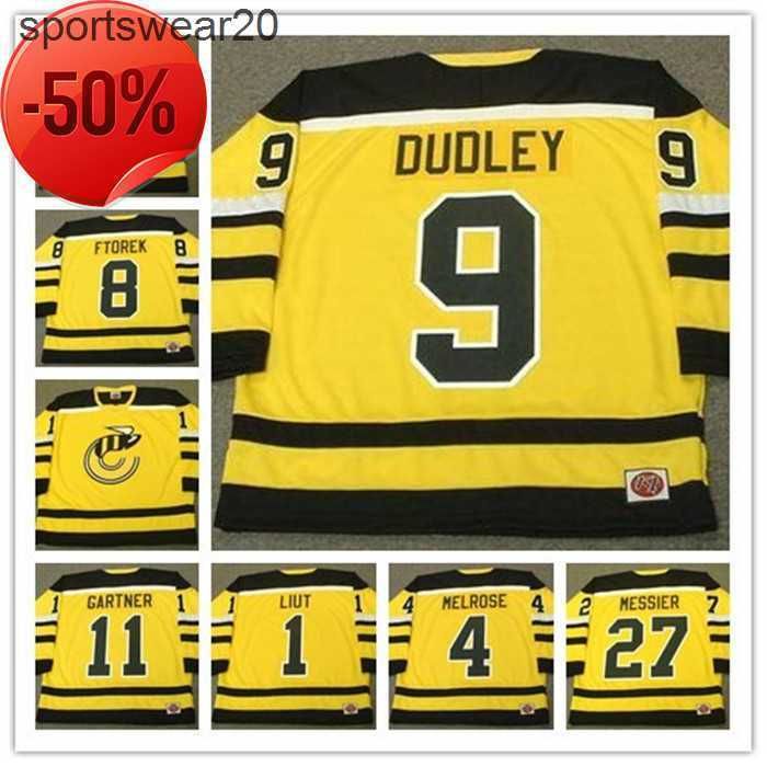 

Custom RICK DUDLEY Cincinnati Stingers 1978 WHA Vintage Hockey Jersey 11 MIKE GARTNER 8 ROBBIE FTOREK 4 BARRY MELROSE STOUGHTON LIUT K1, Yellow