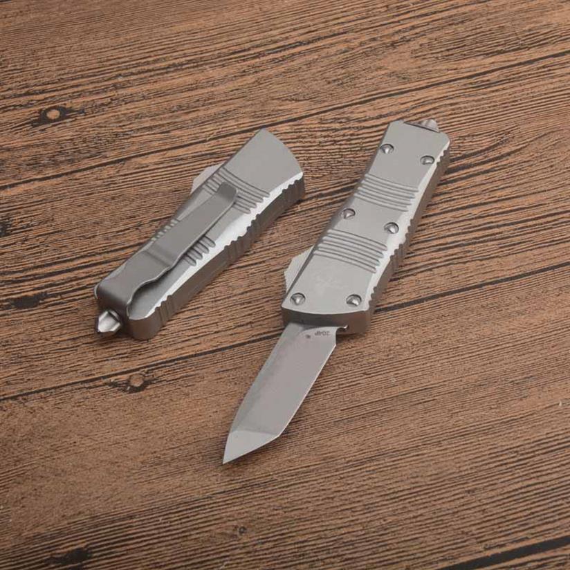 

Automatic KNIFE CNC 6061 Aluminum handle D2 Steel Blade Hight Quality UTX70 UTX85 BM3300 A07 UT121 Camping Tactical Pocket Folding188S