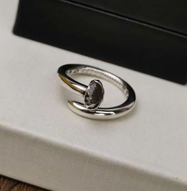 

Fashion charm ring for mens and women trend personality punk cross style Lovers gift hip hop jewelry with box nrj2023