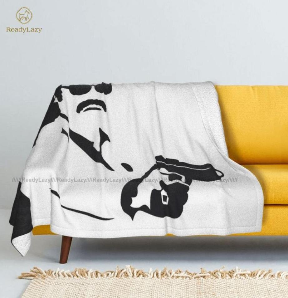 

Pablo Escobar Blanket Warm Sherpa Fleece Bed Soft Bedspread Blankets1753589