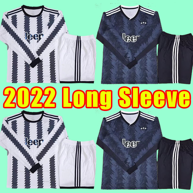 

Long sleeve DI MARIA 22 23 JuVeNtus home soccer jerseys VLAHOVIC POGBA 10 BREMER 3 CHIESA McKENNIE LOCATELLI shirts 2022 2023 KOSTIC home away third full kits