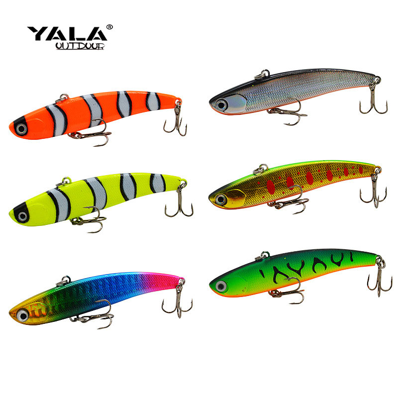 14g 79mm Sinking Vibration Fishing Lure Hard bait Artificial VIB Winter Ice Fishing Pike Baits Tackle Isca Pech-image-832458572
