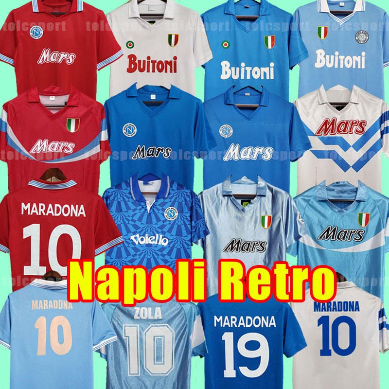 

Napoli Retro Soccer Jerseys Coppa Italia Napoli Maradona Vintage Calcio Classic Vintage Football shirts 86 87 88 89 90 91 92 93 1986 1987 1988 1989 1991 1992 1993 1990