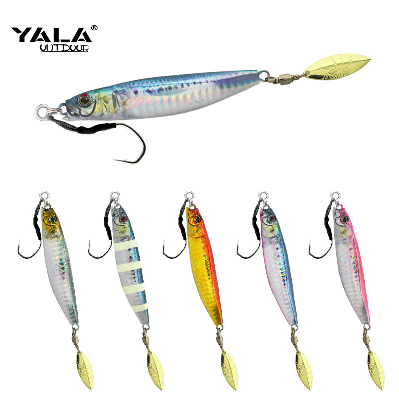 75mm 40g Long Casting Jig Metal Jigs Fishing Lure Metal Addict Jigging Lure Spinning Jig Saltwater Lures-image-832364616