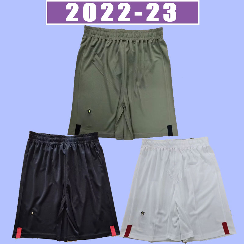 

22 23 home ac milans Soccer shorts 2023 TOMORI GIROUD IBRAHIMOVIC DE KETELAERE 2022 TONALI theo brahim football pants Fans version Adult Men home away third