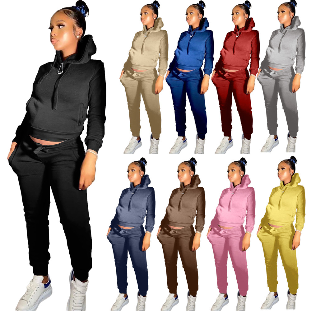 

Wholesale Fleece Tracksuits Women Jogger Suits Fall Winter Clothes Hooded Hoodie Pants Two Piece Set Casual Solid Sweatsuits Black Sportswear Clothing 8924, Dark blue