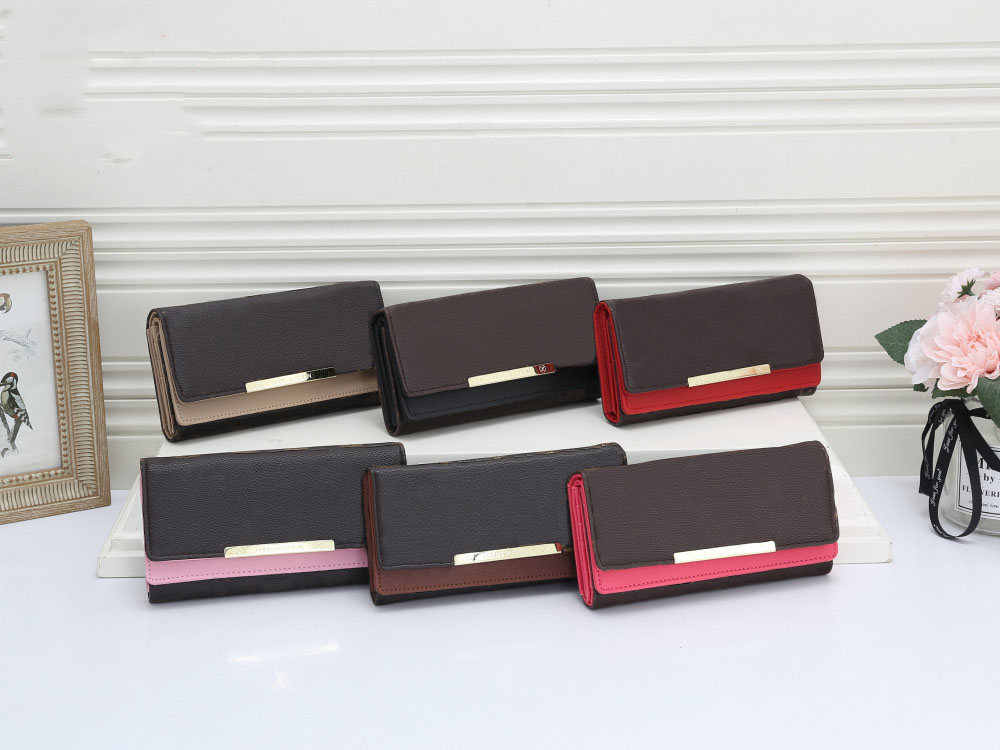 

Luxurys Designers Button Wallets Fashion Bags Card Holder Carry Around Women Money Cards Coins Bag Men Leather Purse Long Business Wallet Coin Purse Handbag M2015, #9