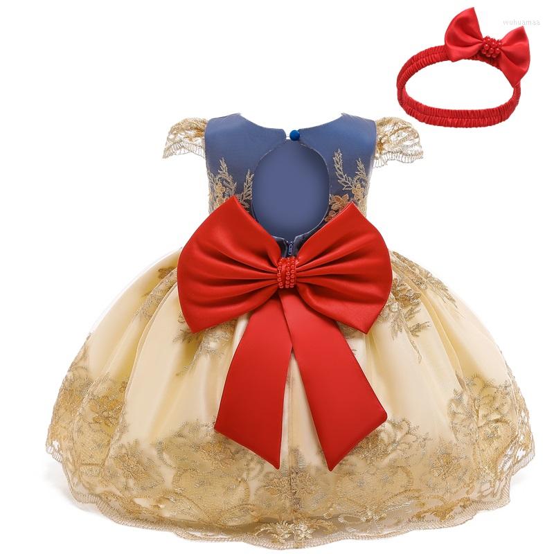 

Girl Dresses 2022 Pageant Dress For Baby Girls Toddler Birthday Party First Bridesmaids Child Wedding Vintage, Dress 9