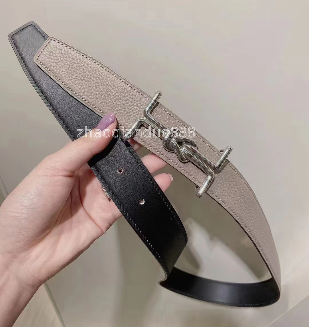 

Top H TOGO leather belts for mens and womens designer luxury letter buckle belt Fashionable men charm decoration38 mm HT0053, Customize