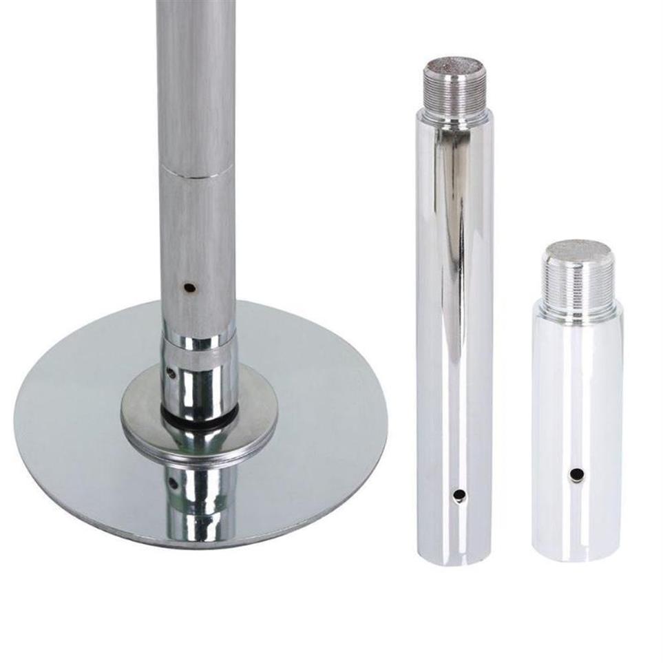 

Professional Stripper Pole Dance Extensions Of 125 250mm Chrome Adjustable Length Dancing Stainless Steel Accessories327F