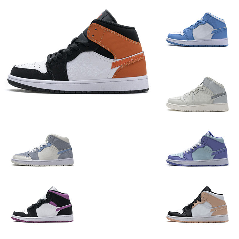 

Jumpman 1 Mens Basketball Shoes 1s Sneakers Starfish Lost Found Bred Patent University Blue Stage Haze Gorge Green Hyper Royal Unc Men Women Sports Trainers 238, 13