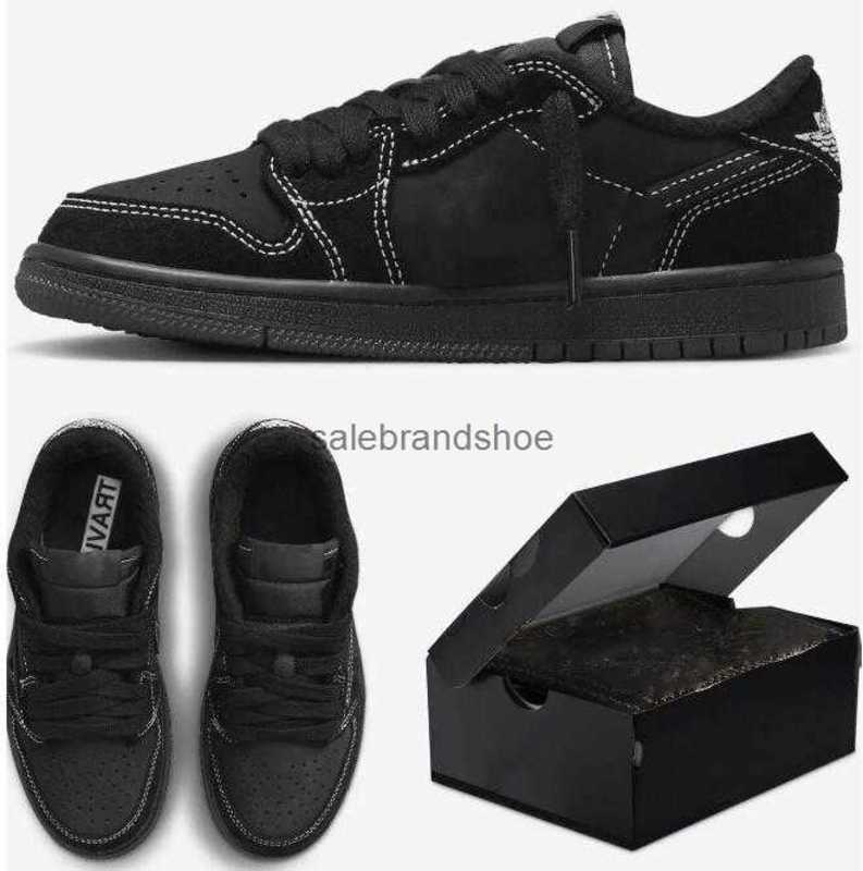 

2023 Release Travis Scotts Shoes Low Black Phantom Olive Reverse Mocha Dark 1 High OG SP Military Blue Cactus Jack Men Women Basketball