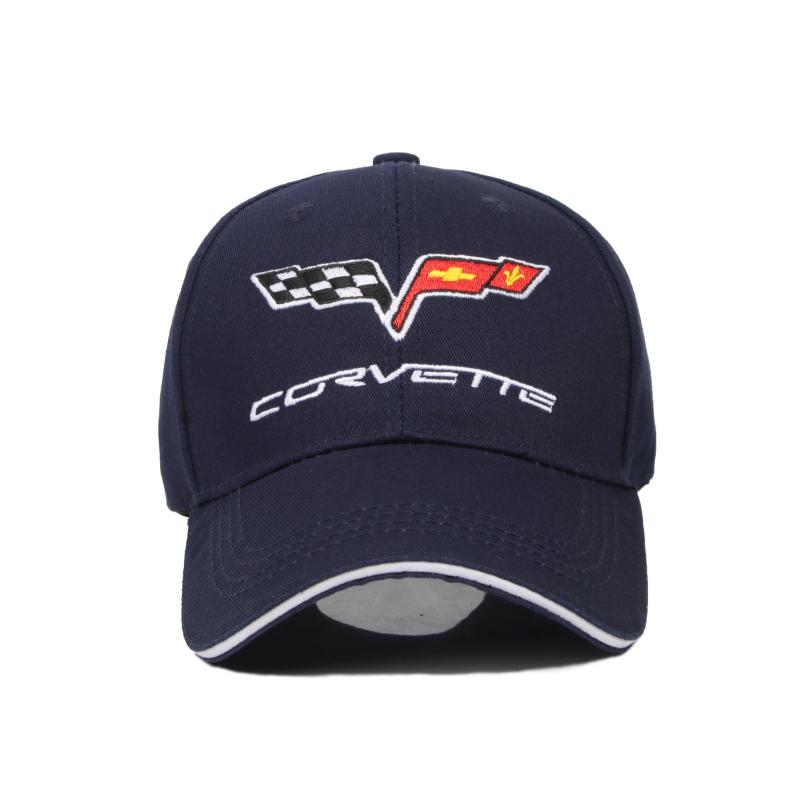 

Car Logo Baseball Cap Chevrolet Corvette C6 Cap Adjustable Snapback Sunhat Outdoor Sports Hip Hop Hat Casquette9724090, Multi