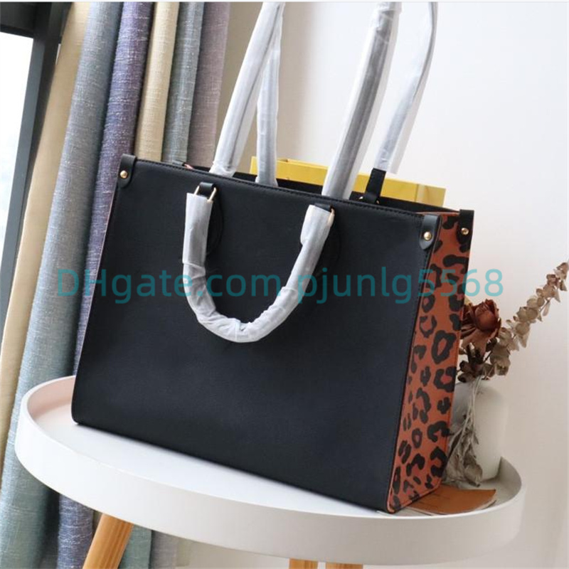 

top women Genuine leather handbags tote twist handbag messenger Shopping bag shoulder pockets Totes Cosmetic Bags, Khaki + embossed white letters