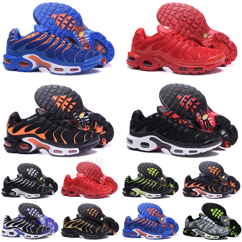 

Running Shoes Breathable Trainers Sports Sneakers Triple White Black Laser Blue Volt Glow Tiger Ghost Green Tn Plus 3 Mens Women Oreo Womens Tn, Color 11