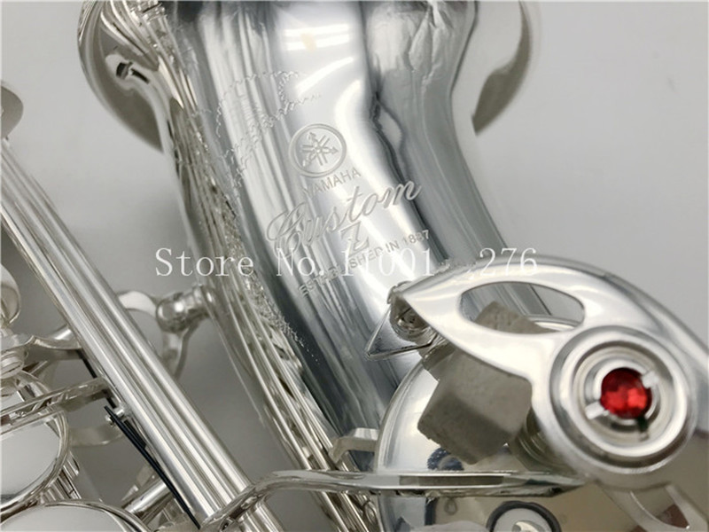 

Arrival Japan YAS-82Z Brass Sax Eb Alto Saxophone Silvering Performance Musical Instrument With Case Accessories