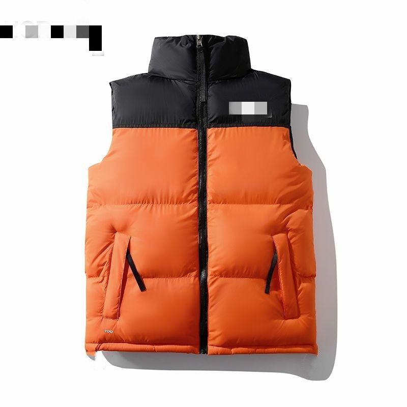North Designer Men's Down & Parkas Vests warm quality sports wear winter Outdoor vest jacket warmth coat fashion
