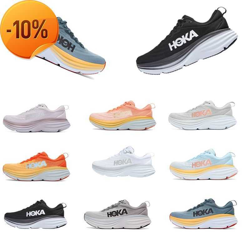 

new 2023 2022 One Clifton Bondi 8 2023 Lightweight Cushioning Long Distance Road Runner Shoe Men Women Sneakers Drop Accepted lifestyle 1th., 22