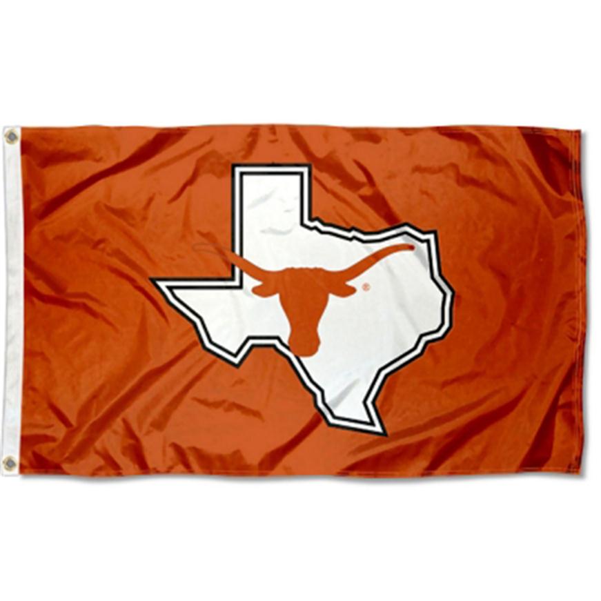 

University of Texas longhorns Flag 3x5FT 90x150CM Custom Flag Home Decor Polyester Decoration2436