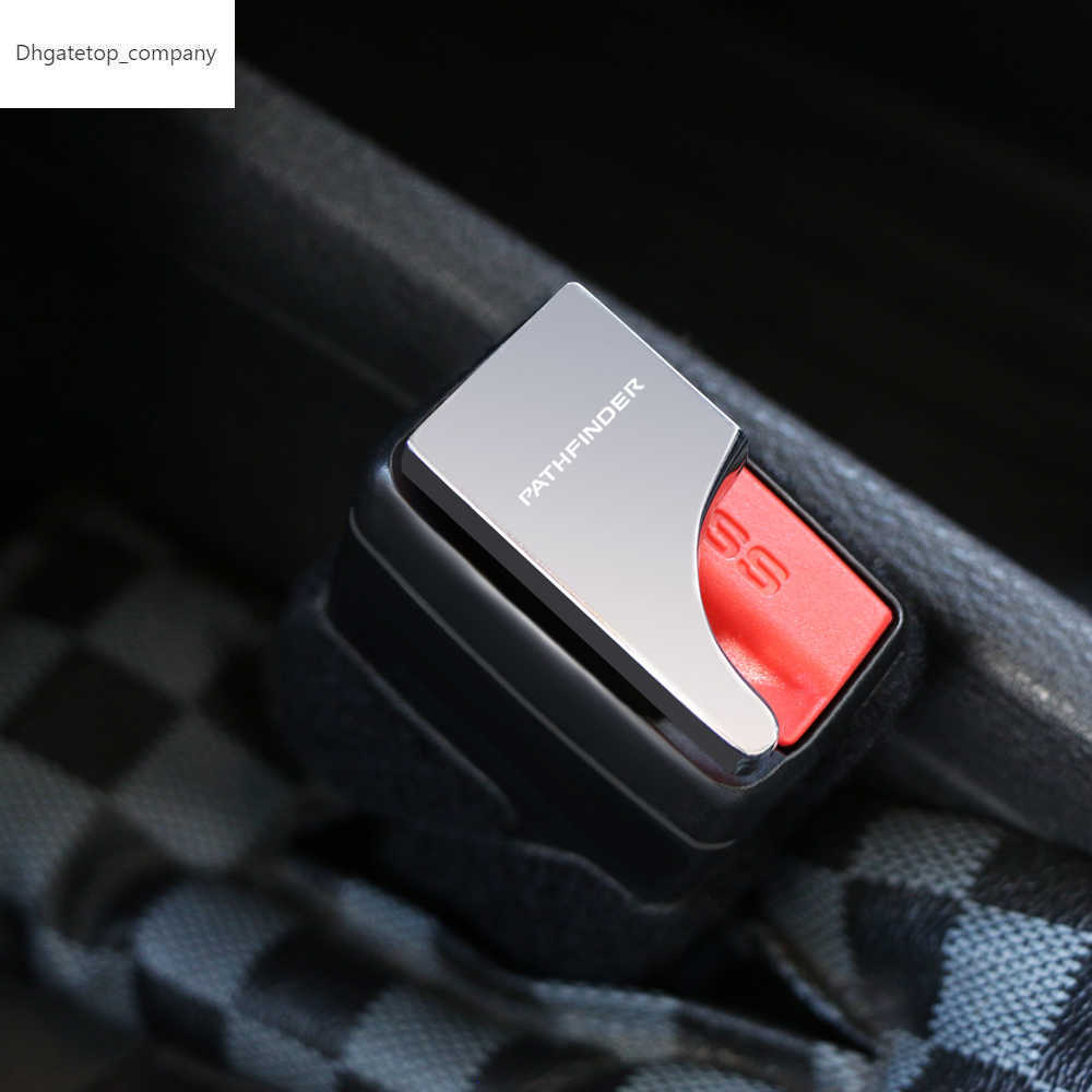 

1PCS Hidden Car safety seat belt buckle clip For Nissan Pathfinder R50 R51 R52 Accessorie