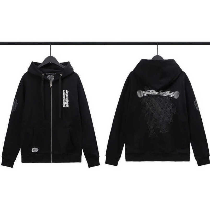 

Fashion Luxury Mens Jackets Sweatshirts Designer Hoodies Men Women Zipper Cross Scroll Simple Hooded Sweater Pullover Hoodie Casual Tops Coat Jacket Uogp, 15