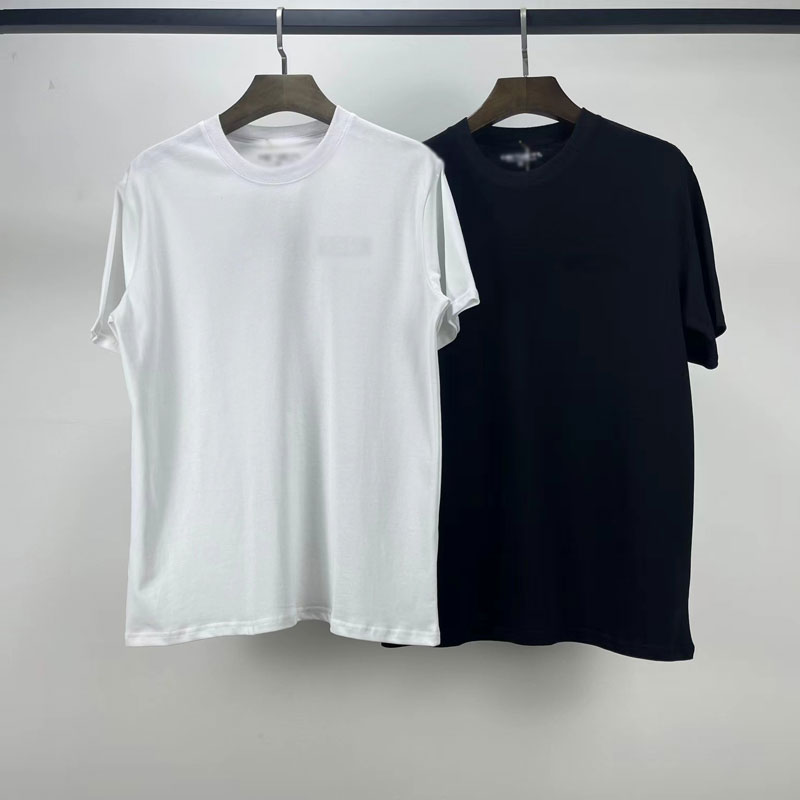 

Men's Summer Latest Black White Short Sleeve T-Shirt Couple Size S-XXXL