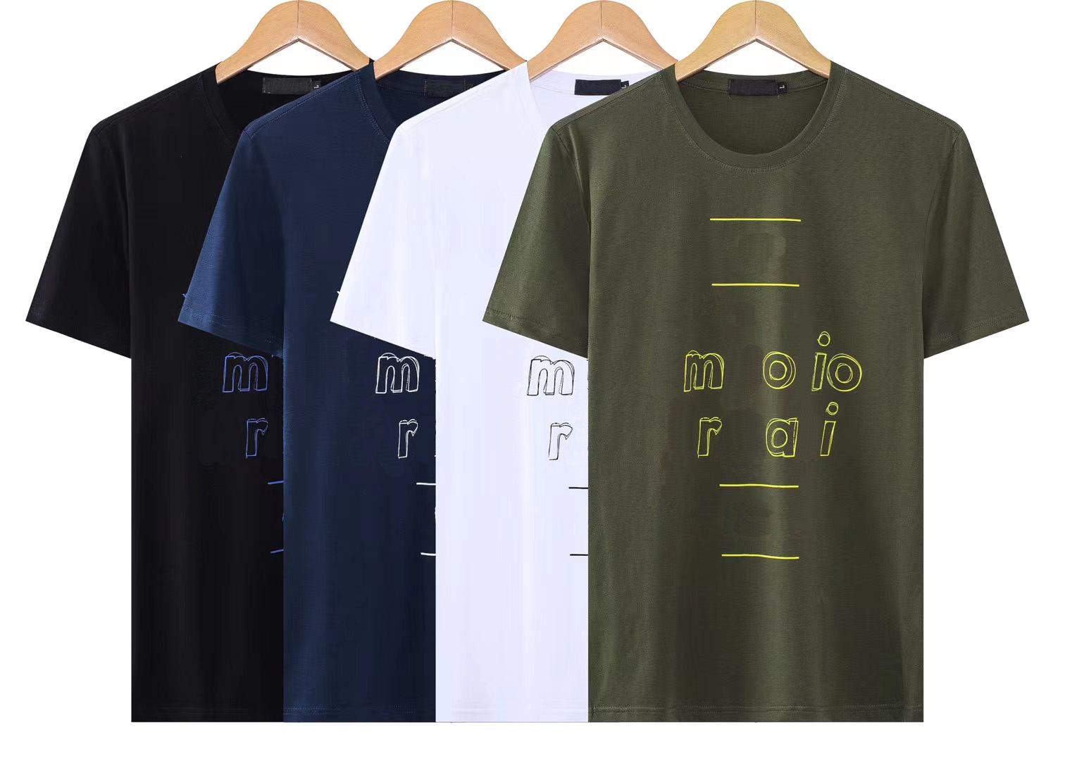 

Men's T-Shirts 2023 men's designer T-shirt fashion letter printing short sleeve luxury casual clothes clothing, White