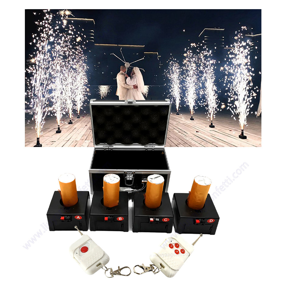 

Other Event Party Supplies Cold Pyro Fireworks Wedding Machine Wireless Fire Fountain Stage 4 8 Channel Remote Control Indoor Base Pyrotechnic Mini 221231