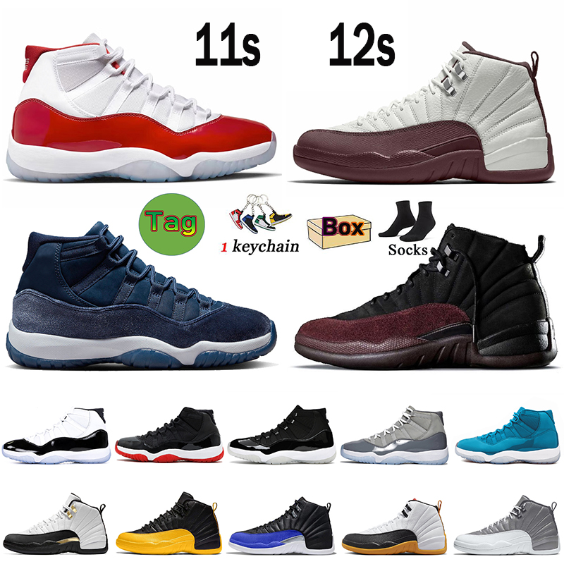 

Jumpman 11 OG Basketball Shoes Cherry 11s Jordens11 Sneakers Bred Cool Grey Retos 12 12s A Ma Maniere White Black Stealth Twist Men Women Trainers Size 13 With Box, B35 a ma maniere black 40-47