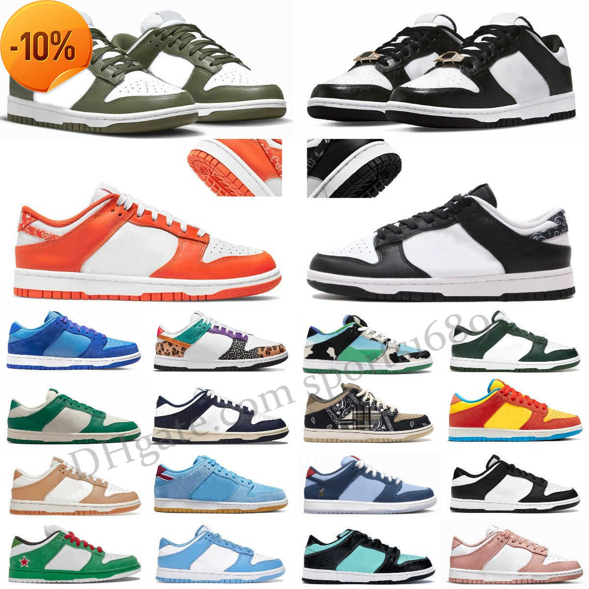 

TopOG Top Reverse Panda running shoes men women UNC Malachite Green Fruity Pebbles Mummy White Grey Rose Whisper Valerian Blue Safari Mix sb, S024