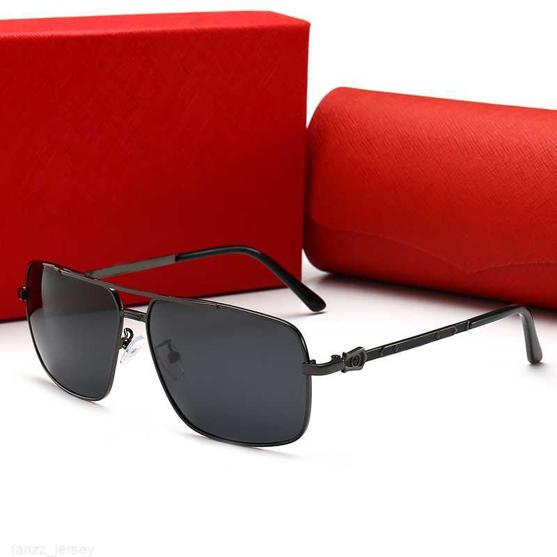 

Hotsale Luxury Qualtiy Fashion Mens Square Sunglasses Vintage Metal Sun Glasses Designer Outdoor Star Style Goggles With Gift Boxfor man woman