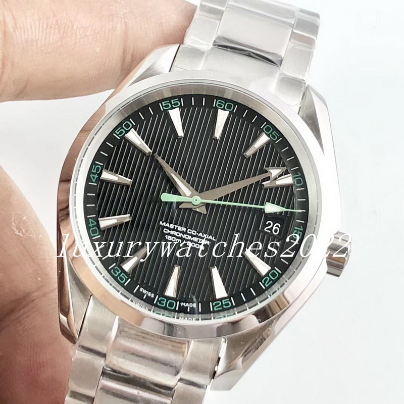 

TW Maker Mens Watches 41.5mm Black Blue Teak Dial Automatic Steel Axial Cal.8500 Movement Diver 150m Watch Mechanical Eta 007 Sappire Wristwatches, Add box