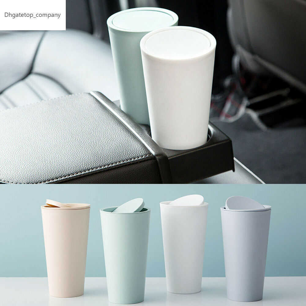 

New Car Garbage Can Trash Home Room House Automobiles Interior Accessories Garbage Dust Case Holder Organizer Bin Basket
