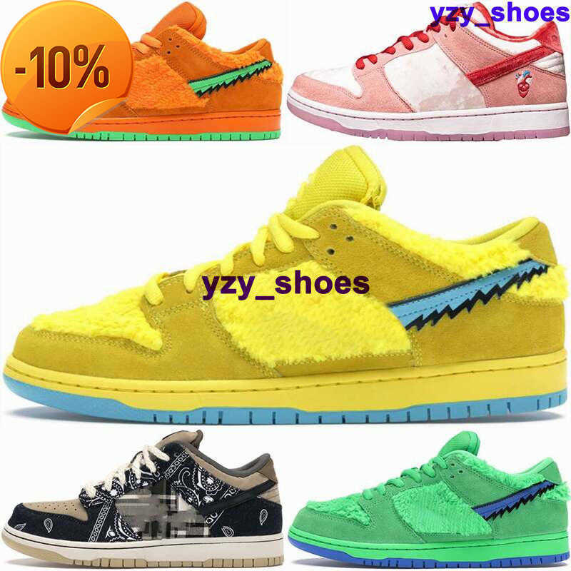 

TopOG Low Shoes Mens Sneakers Strangelove Trainers Casual Dunksb Travis Scotts Schuhe Grateful Dead Orange Women Chunky Dunky Sb Dunks Jerry Be