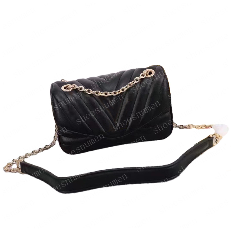 

Shoulder Bags Totes Bag Womens Handbags Women Tote Handbag CrossbodyBag 21/12/9cm Luxury Chain Leather Bag Clutch Wallet Fashion Fannypack #LAB01, #lab01 black