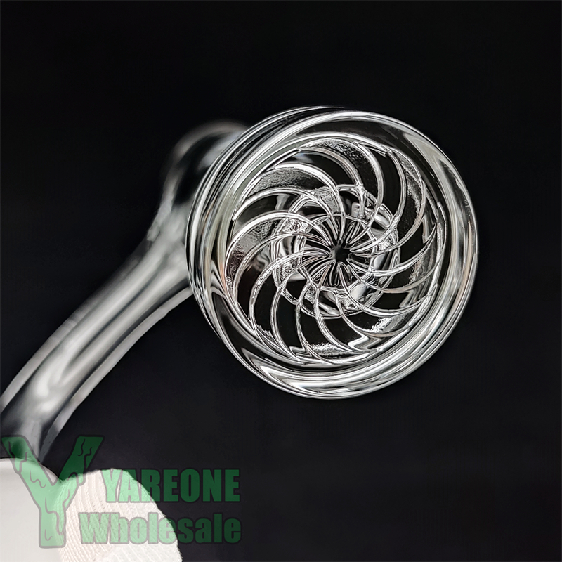 

Samurai Terp Slurper Quartz Banger Full Weld Beveled Edge 10mm 14mm 18mm 90 Degrees Male Seamless Terp Slurp Dab Nails for Glass Water Bong Rigs YAREONE Wholesale