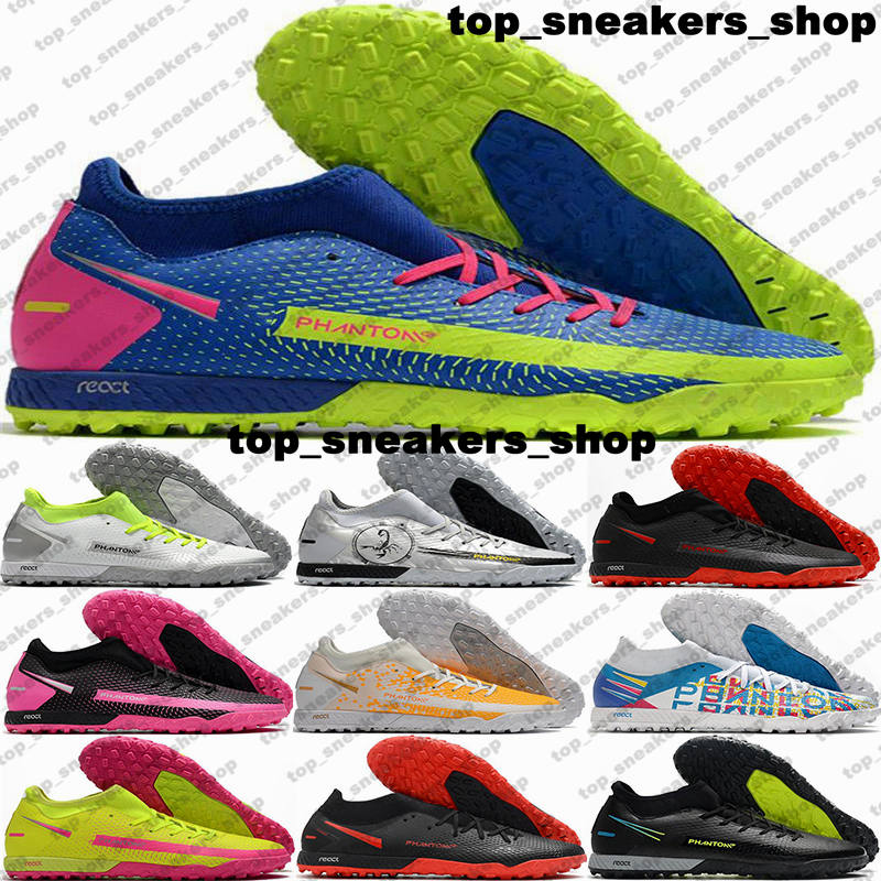 

React Phantom GT Elite DF TF Soccer Shoes Size 12 Soccer Cleats Football Boots Trainers Indoor Turf Us12 Sneakers Us 12 Mens Eur 46 botas de futbol Dynamic Fit Orange
