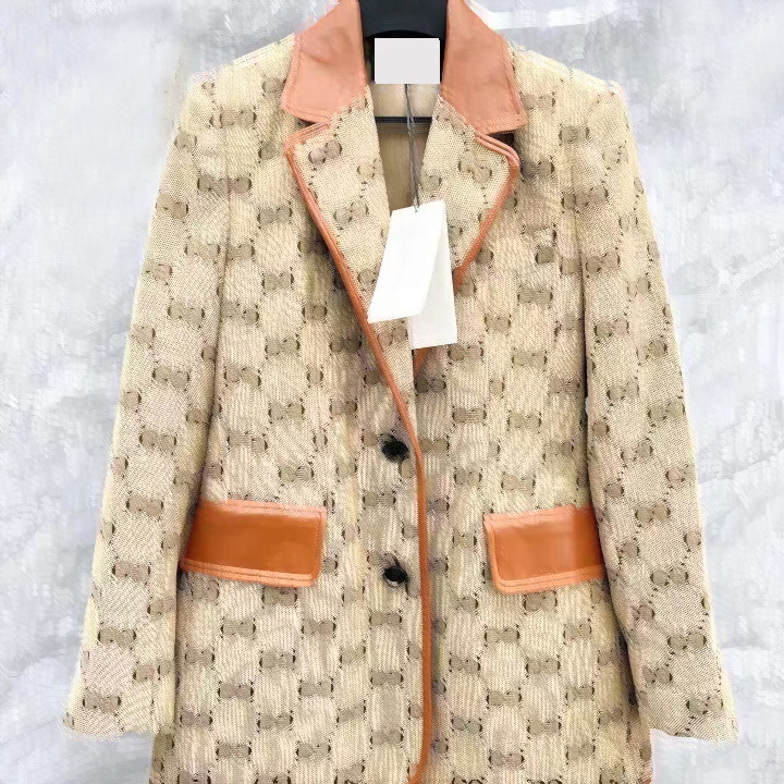 b258 womens designer blazers clothing with full letters spring new released tops