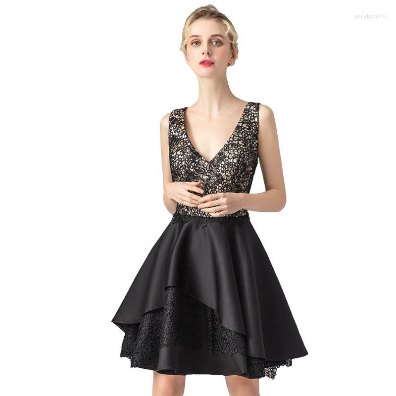 

Casual Dresses Evening Dress Birthday Party Banquet For Women Slim Long, Photo color