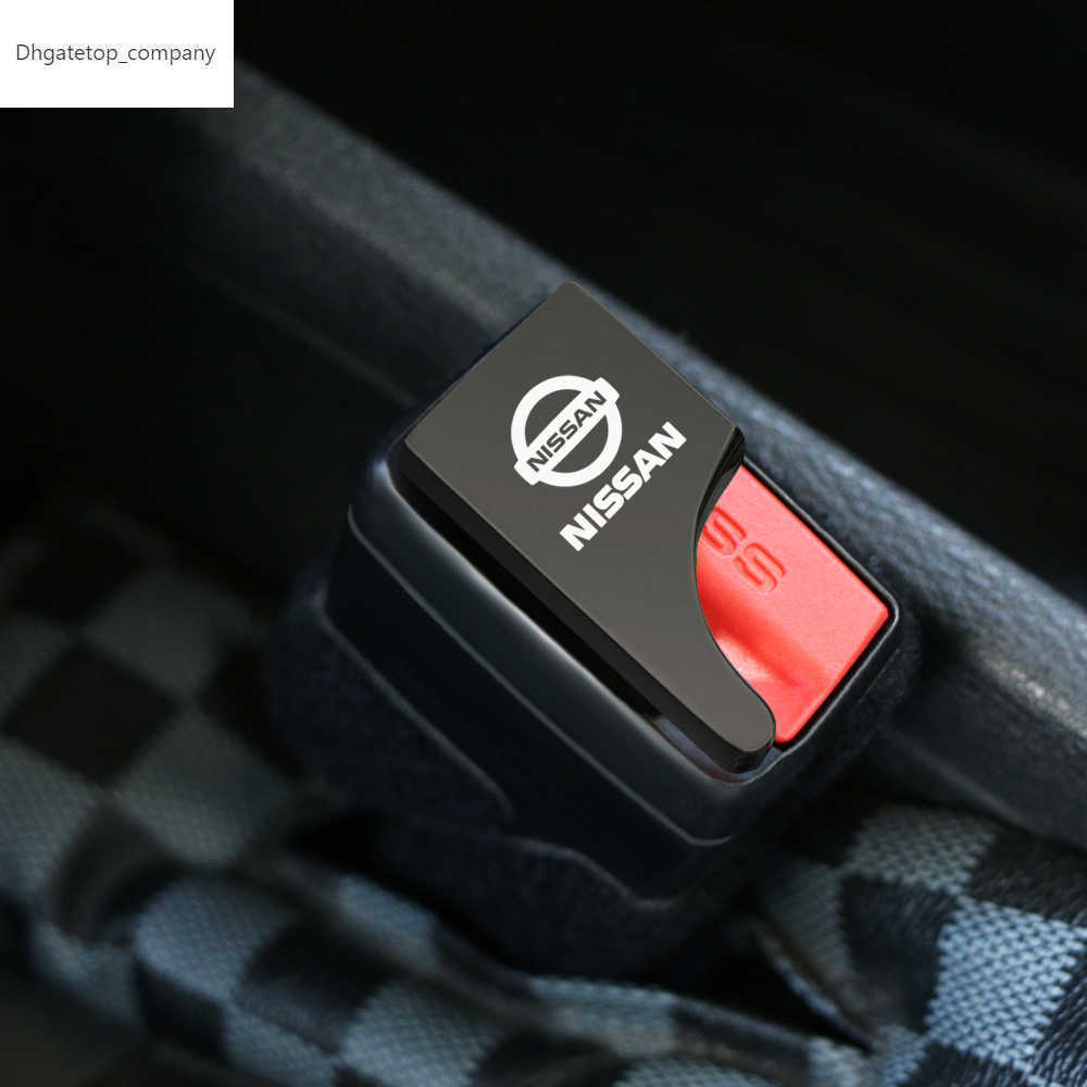 

For Nissan Nismo x-trail Qashqai Tiida Teana Juke accessories hidden car safety belt buckle 1 pcs
