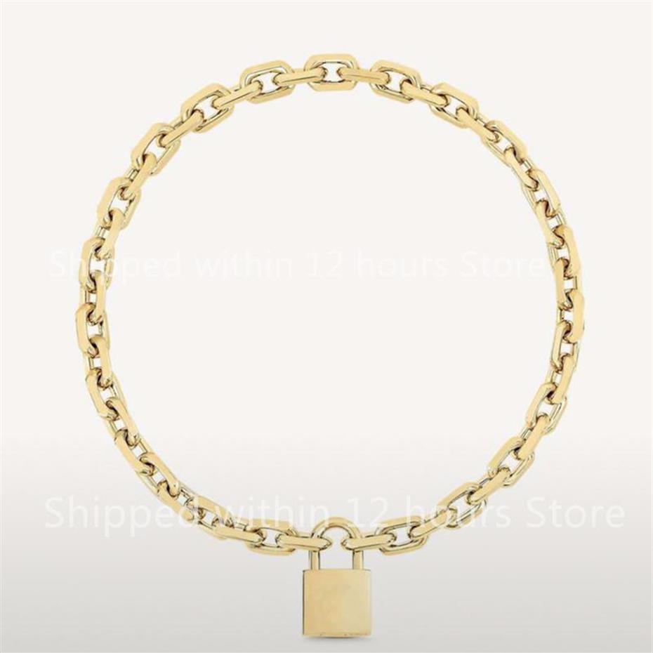

Chains MP2993 Edge Cadenas Series Lock Bracelet Necklace 2021 Style Luxury High-end Brand Creative Men's And Women's Bir261q