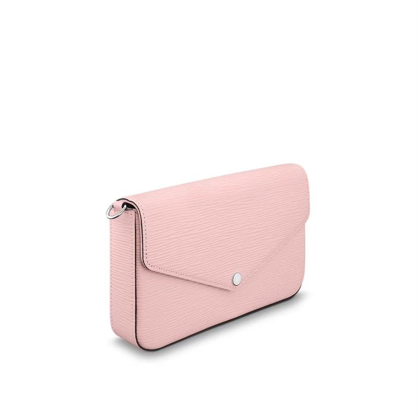 

Whole 3 in 1 Epi Cross Body Bags Felicie Pochette With 4 Colors WOMEN Small Leather Goods Shoulder Bag M62467253L, Customize